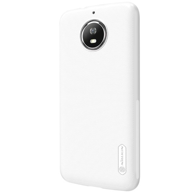 Nillkin - Motorola Moto G5S Plus Hülle - Plastik Case - Super Frosted Shield Series - weiss