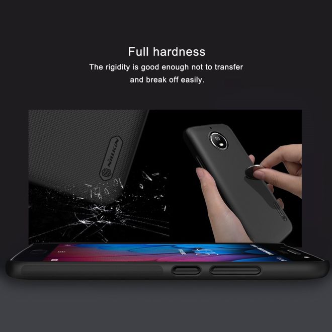 Nillkin - Motorola Moto G5S Plus Hülle - Plastik Case - Super Frosted Shield Series - weiss