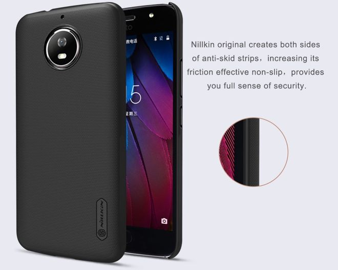 Nillkin - Motorola Moto G5S Plus Hülle - Plastik Case - Super Frosted Shield Series - weiss