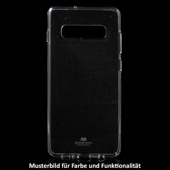 Goospery - Huawei Mate 10 Pro Handyhülle - TPU Soft Case - Clear Jelly Color Series - transparent/schwarz