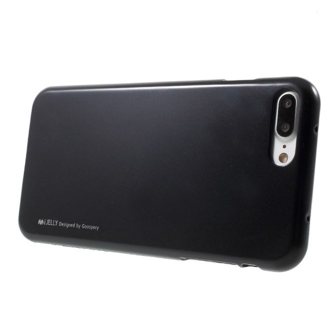 Goospery - Handy Hülle für Sony Xperia XZ1 Compact - TPU Soft Case - i Jelly Metal Series - schwarz