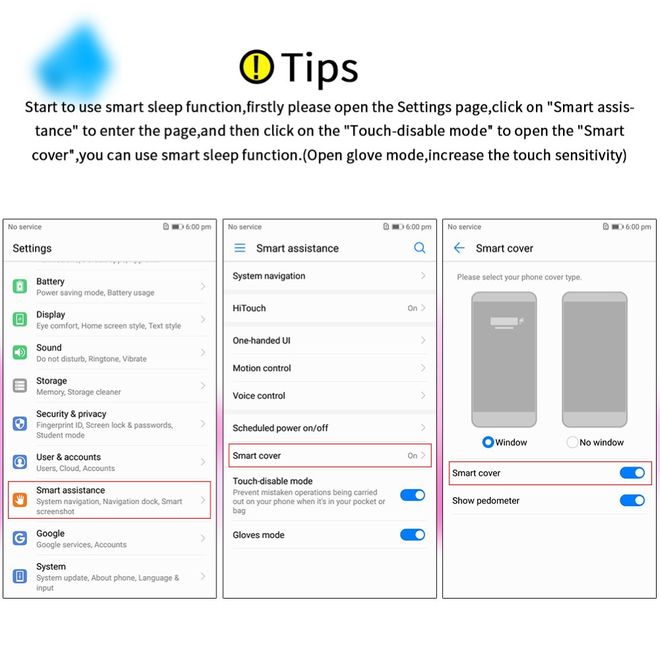 Nillkin - Huawei Mate 10 Pro Hülle - Leder Book Case - Qin Series - rot