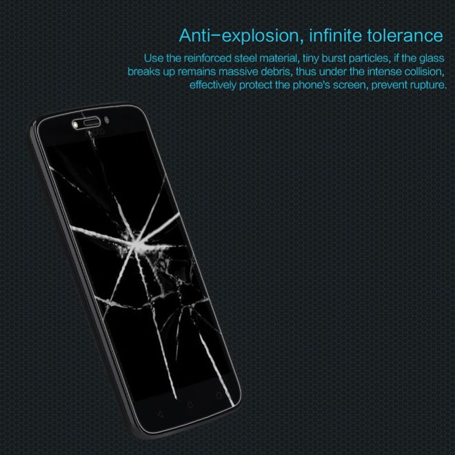 Nillkin - Motorola Moto C Plus Schutzfolie - Amazing H Series - Explosionsgeschützte Folie