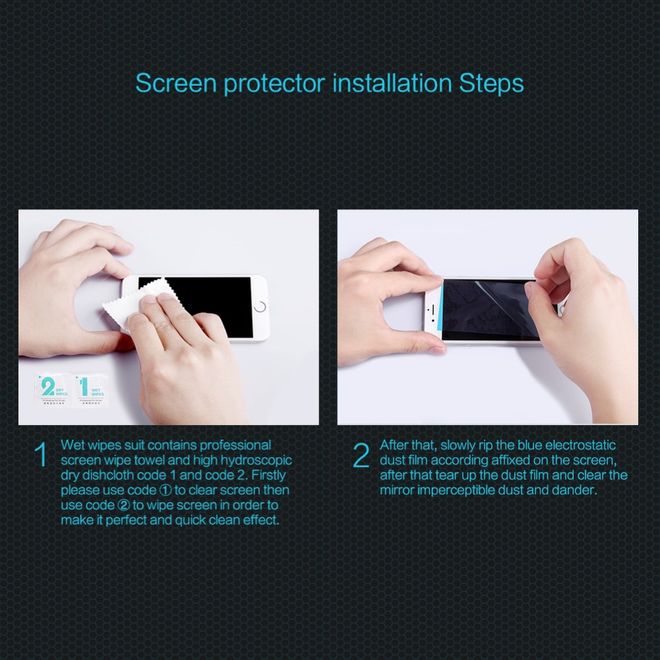 Nillkin - Motorola Moto X4 Schutzfolie - Amazing H Series - Explosionsgeschützte Folie