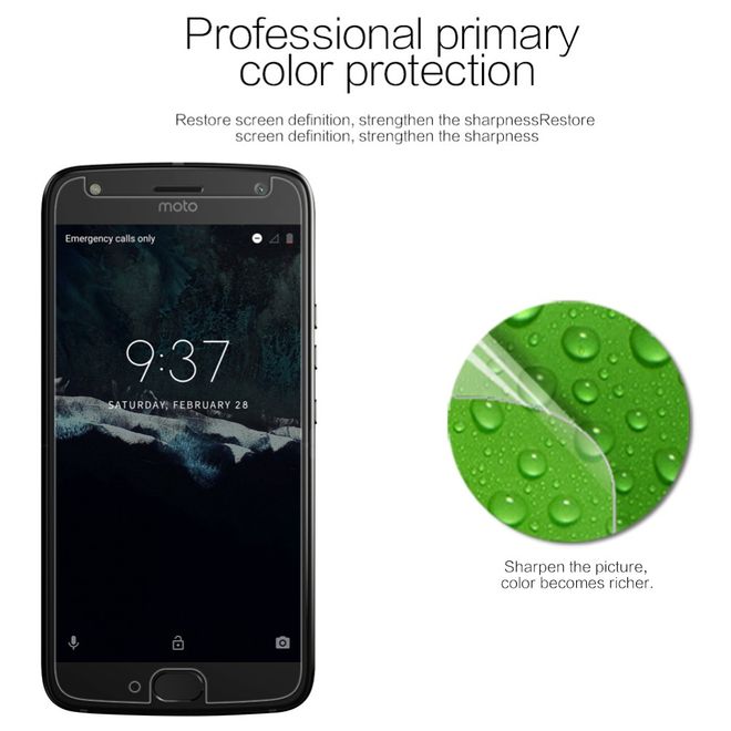 Nillkin - Motorola Moto X4 Schutzfolie - Super Clear Series