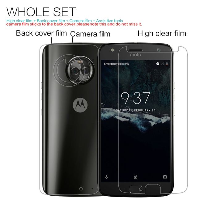 Nillkin - Motorola Moto X4 Schutzfolie - Super Clear Series