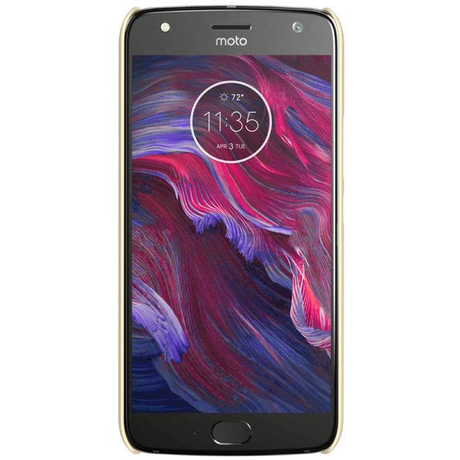Nillkin - Motorola Moto X4 Hülle - Plastik Case - Super Frosted Shield Series - gold