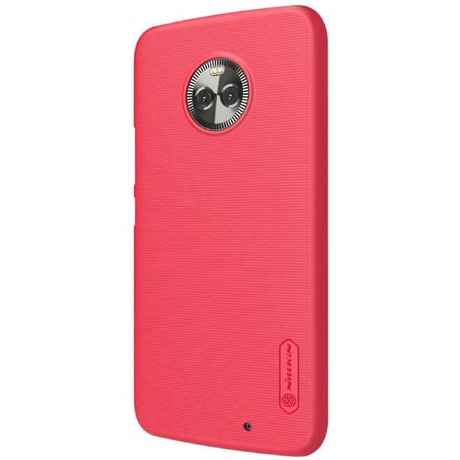 Nillkin - Motorola Moto X4 Hülle - Plastik Case - Super Frosted Shield Series - rot