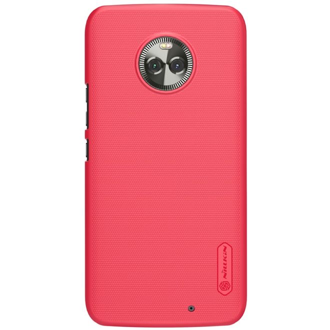 Nillkin - Motorola Moto X4 Hülle - Plastik Case - Super Frosted Shield Series - rot