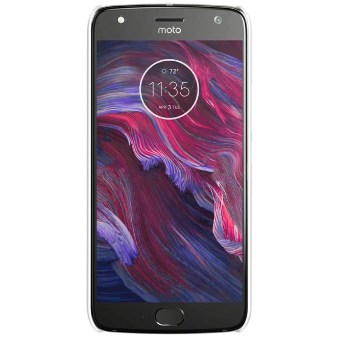 Nillkin - Motorola Moto X4 Hülle - Plastik Case - Super Frosted Shield Series - weiss