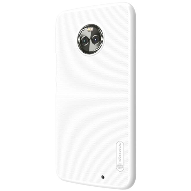 Nillkin - Motorola Moto X4 Hülle - Plastik Case - Super Frosted Shield Series - weiss