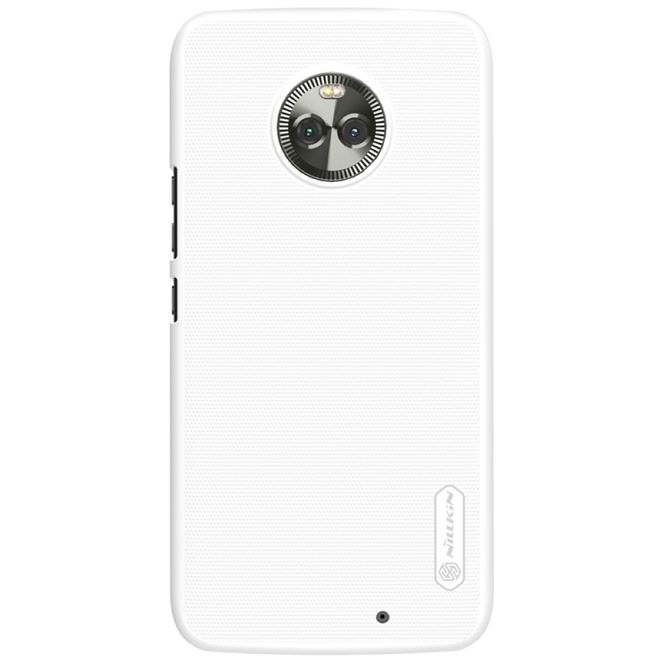 Nillkin - Motorola Moto X4 Hülle - Plastik Case - Super Frosted Shield Series - weiss