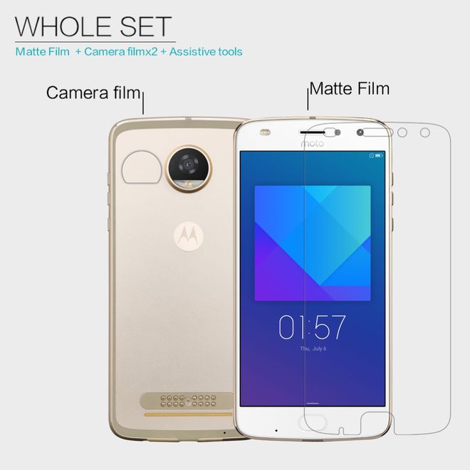 Nillkin - Motorola Moto Z2 Play Display Schutzfolie - Matt Anti-Glare - Matte Series