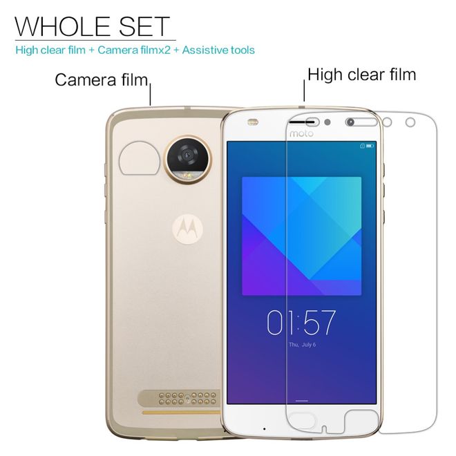 Nillkin - Motorola Moto Z2 Play Schutzfolie - Super Clear Series