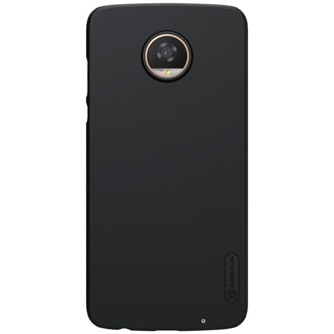 Nillkin - Motorola Moto Z2 Play Hülle - Plastik Case - Super Frosted Shield Series - schwarz