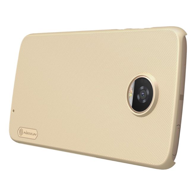 Nillkin - Motorola Moto Z2 Play Hülle - Plastik Case - Super Frosted Shield Series - gold