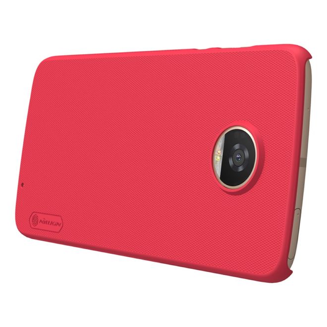 Nillkin - Motorola Moto Z2 Play Hülle - Plastik Case - Super Frosted Shield Series - rot
