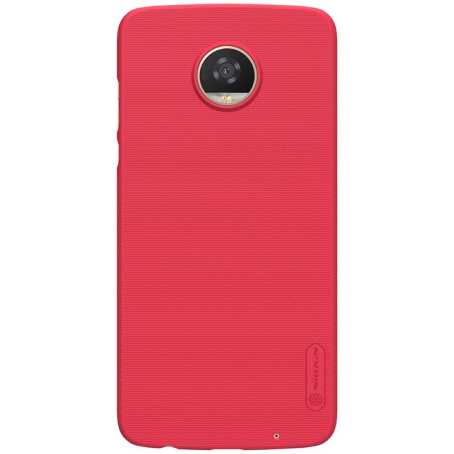 Nillkin - Motorola Moto Z2 Play Hülle - Plastik Case - Super Frosted Shield Series - rot