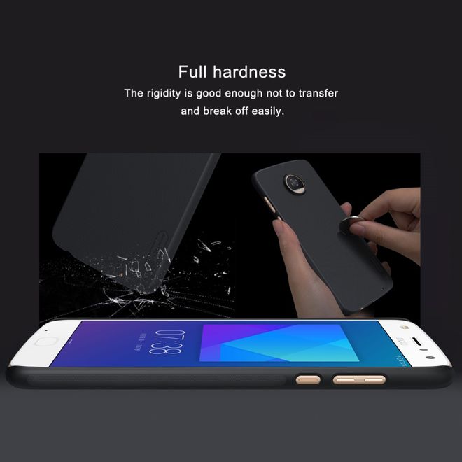 Nillkin - Motorola Moto Z2 Play Hülle - Plastik Case - Super Frosted Shield Series - weiss