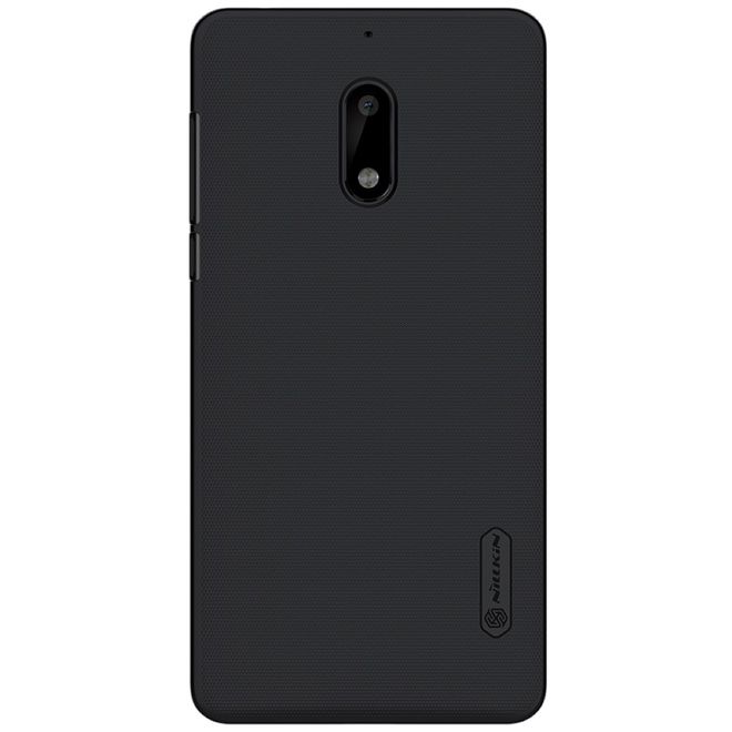 Nillkin - Nokia 6 Hülle - Plastik Case - Super Frosted Shield Series - schwarz