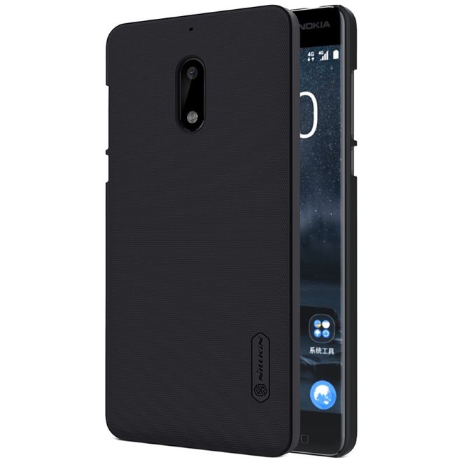 Nillkin - Nokia 6 Hülle - Plastik Case - Super Frosted Shield Series - schwarz