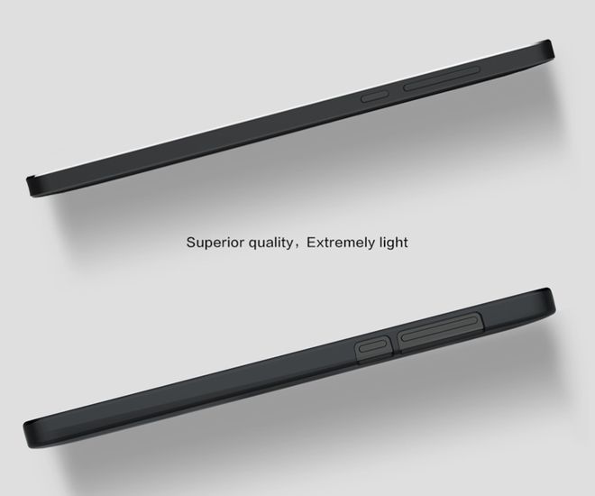 Nillkin - Nokia 6 Hülle - Plastik Case - Super Frosted Shield Series - schwarz