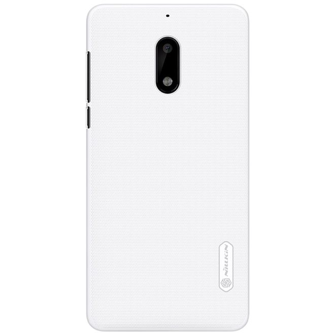 Nillkin - Nokia 6 Hülle - Plastik Case - Super Frosted Shield Series - weiss