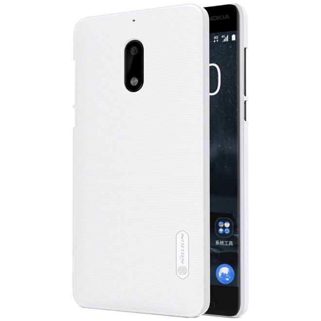 Nillkin - Nokia 6 Hülle - Plastik Case - Super Frosted Shield Series - weiss