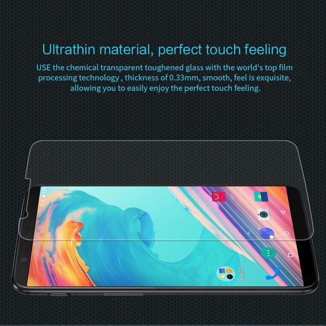 Nillkin - OnePlus 5T Schutzfolie - Amazing H Series - Explosionsgeschützte Folie