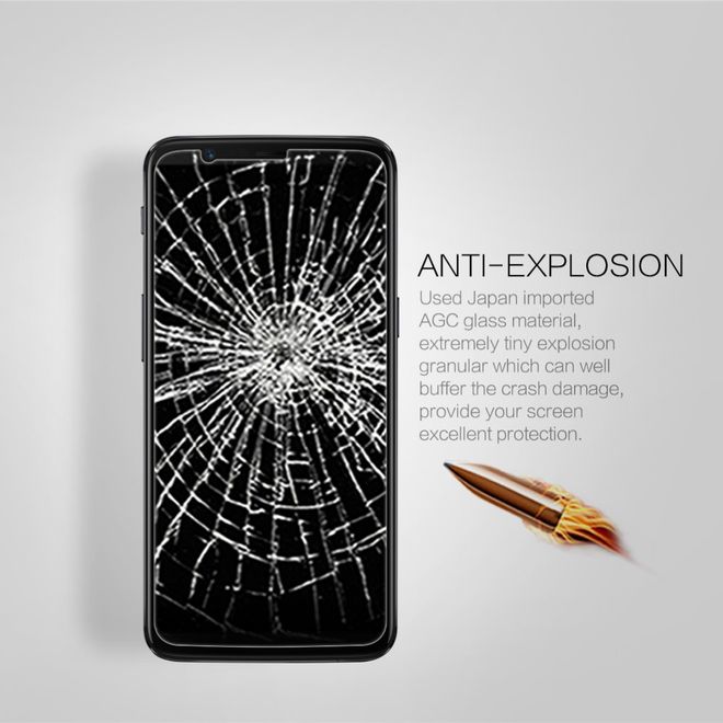 Nillkin - OnePlus 5T Schutzfolie 0.2 mm - Folie aus gehärtetem Glas - H+ PRO Series