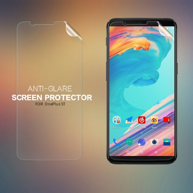 Nillkin - OnePlus 5T Display Schutzfolie - Matt Anti-Glare - Matte Series