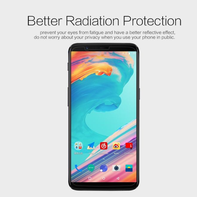 Nillkin - OnePlus 5T Display Schutzfolie - Matt Anti-Glare - Matte Series