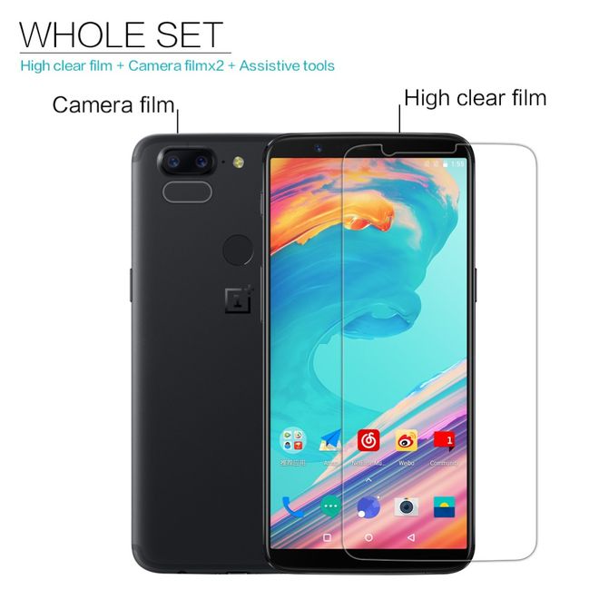 Nillkin - OnePlus 5T Schutzfolie - Super Clear Series