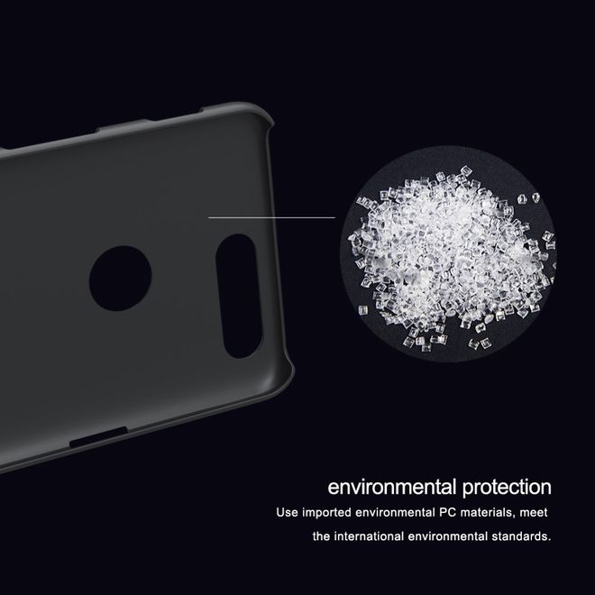 Nillkin - OnePlus 5T Hülle - Plastik Case - Super Frosted Shield Series - weiss