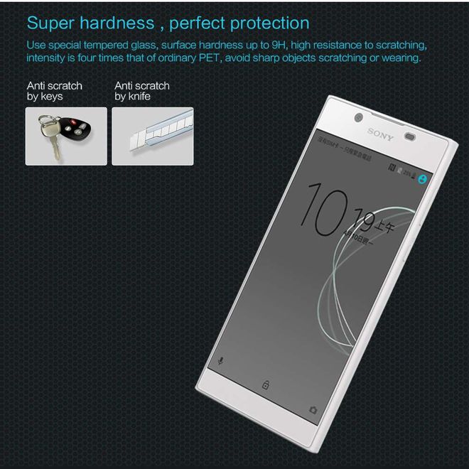 Nillkin - Sony Xperia L1 Schutzfolie - Amazing H Series - Explosionsgeschützte Folie