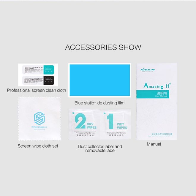 Nillkin - Sony Xperia L1 Schutzfolie 0.2 mm - Folie aus gehärtetem Glas - H+ PRO Series