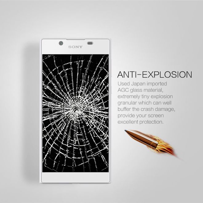 Nillkin - Sony Xperia L1 Schutzfolie 0.2 mm - Folie aus gehärtetem Glas - H+ PRO Series
