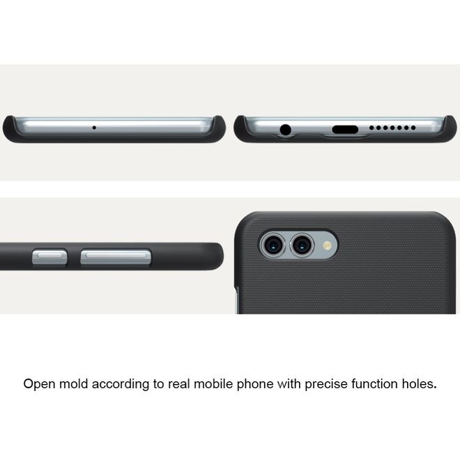Nillkin - Huawei Nova 2S Hülle - Plastik Case - Super Frosted Shield Series - schwarz