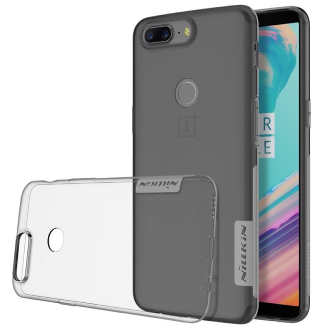 Nillkin - OnePlus 5T Hülle - TPU Soft Case - Nature Soft Series - grau