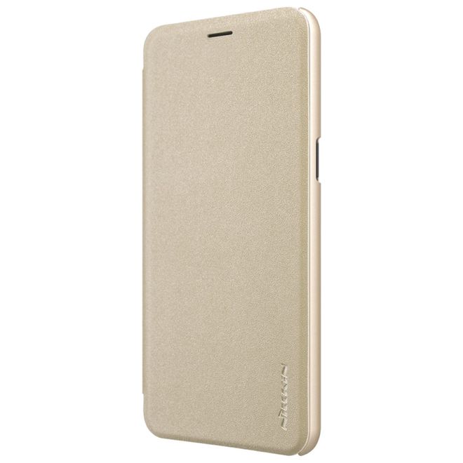 Nillkin - OnePlus 5T Hülle - Funkelndes Leder Case - Sparkle Series - gold