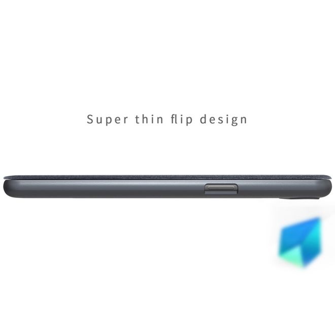 Nillkin - OnePlus 5T Hülle - Funkelndes Leder Case - Sparkle Series - grau