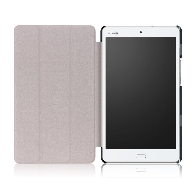 Huawei Mediapad M3 Lite 8.0 Hülle - dreifach faltbar - schwarz