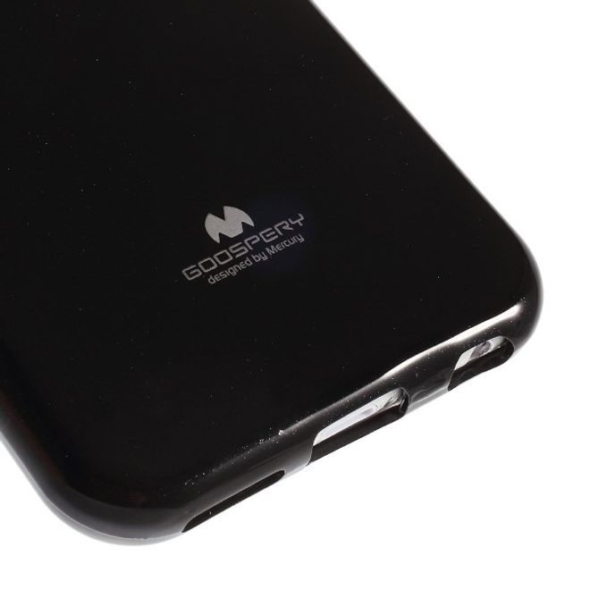 Goospery - Hülle für HTC U11 Plus - TPU Soft Case - Pearl Jelly Series - schwarz