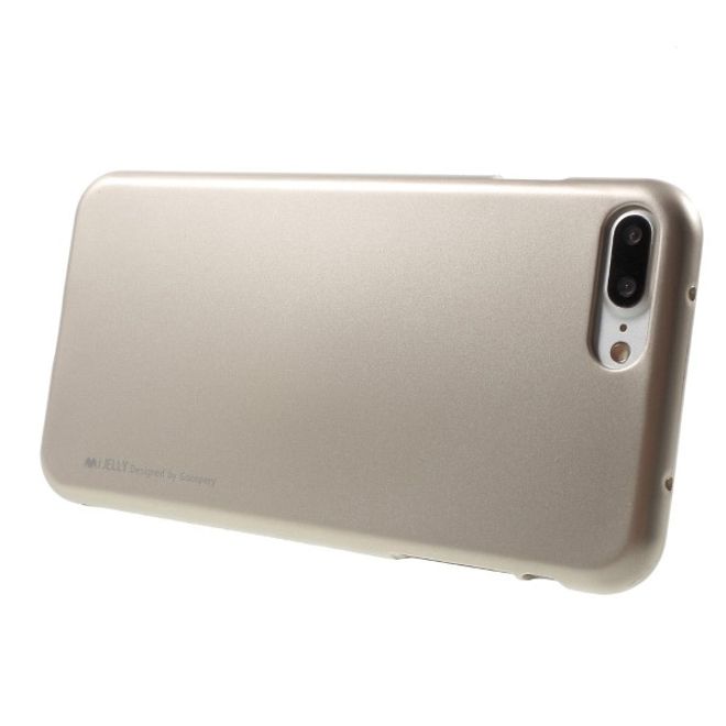 Goospery - Handy Hülle für Xiaomi Redmi Note 4 - TPU Soft Case - i Jelly Metal Series - gold