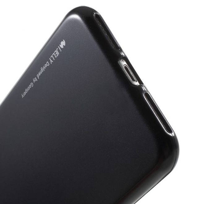 Goospery - Handy Hülle für Xiaomi Redmi Note 4X - TPU Soft Case - i Jelly Metal Series - schwarz