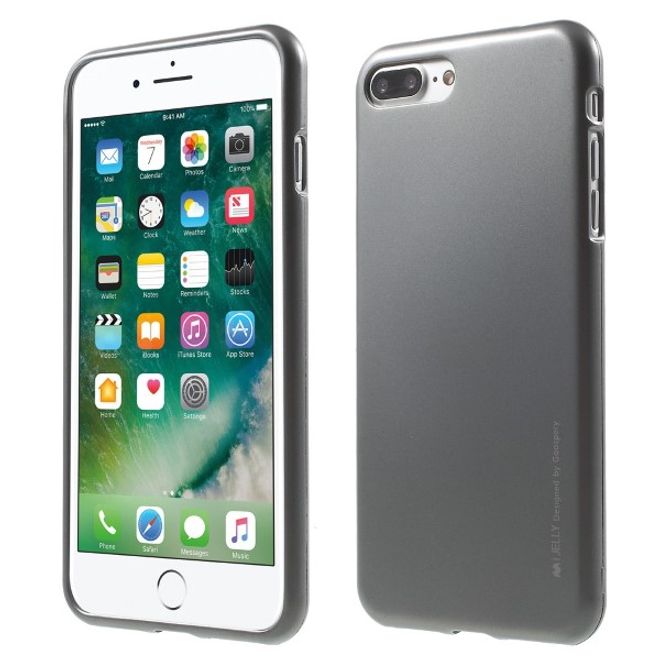 Goospery - Handy Hülle für Xiaomi Redmi Note 4X - TPU Soft Case - i Jelly Metal Series - grau