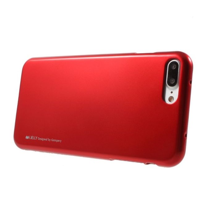 Goospery - Handy Hülle für Xiaomi Redmi Note 4X - TPU Soft Case - i Jelly Metal Series - rot