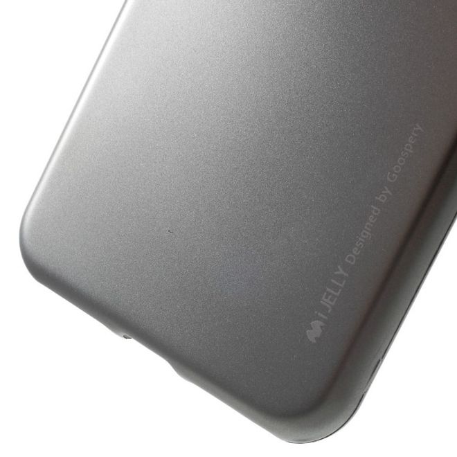 Goospery - Asus Zenfone 4 Selfie Pro Handyhülle - TPU Soft Case - i Jelly Metal Series - grau