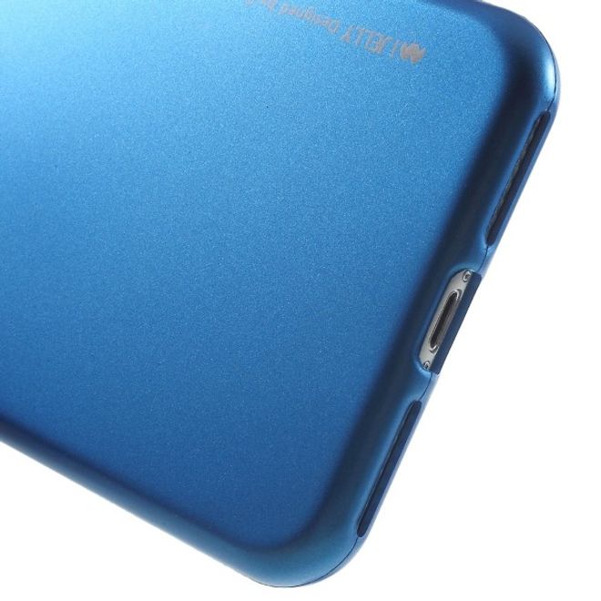 Goospery - Asus Zenfone 4 Selfie Pro Handyhülle - TPU Soft Case - i Jelly Metal Series - blau