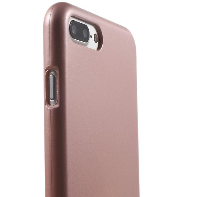 Goospery - Asus Zenfone 4 Selfie Pro Handyhülle - TPU Soft Case - i Jelly Metal Series - rosegold